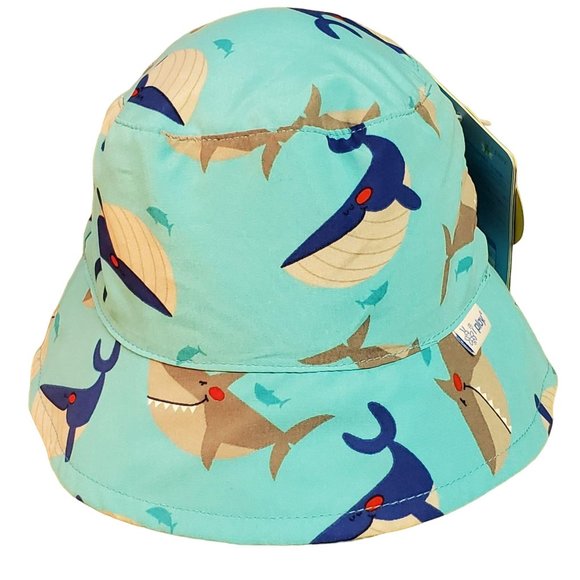 I Play Bucket Sun Hat 0-6 Months Turquoise - Picture 1 of 8